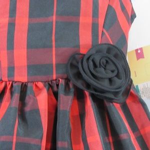 Cherokee Dresses - Adorable red and black plaid dress size 4T Cherokee Dresses - Adorable red and black plaid dress size 4T